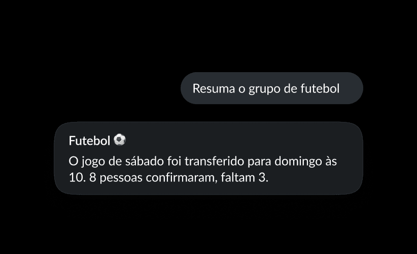 WhatsApp resumido